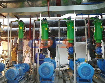 自清洗過濾器安裝現(xiàn)場(chǎng)