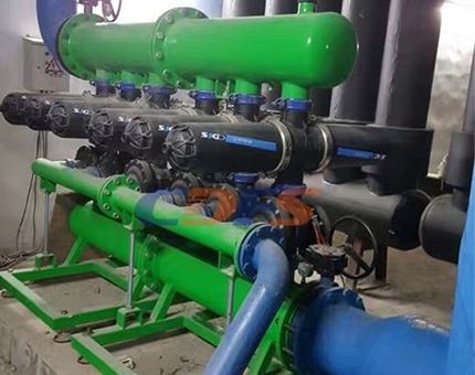 疊片過濾器安裝現場