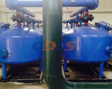 深層介質過濾器安裝現場